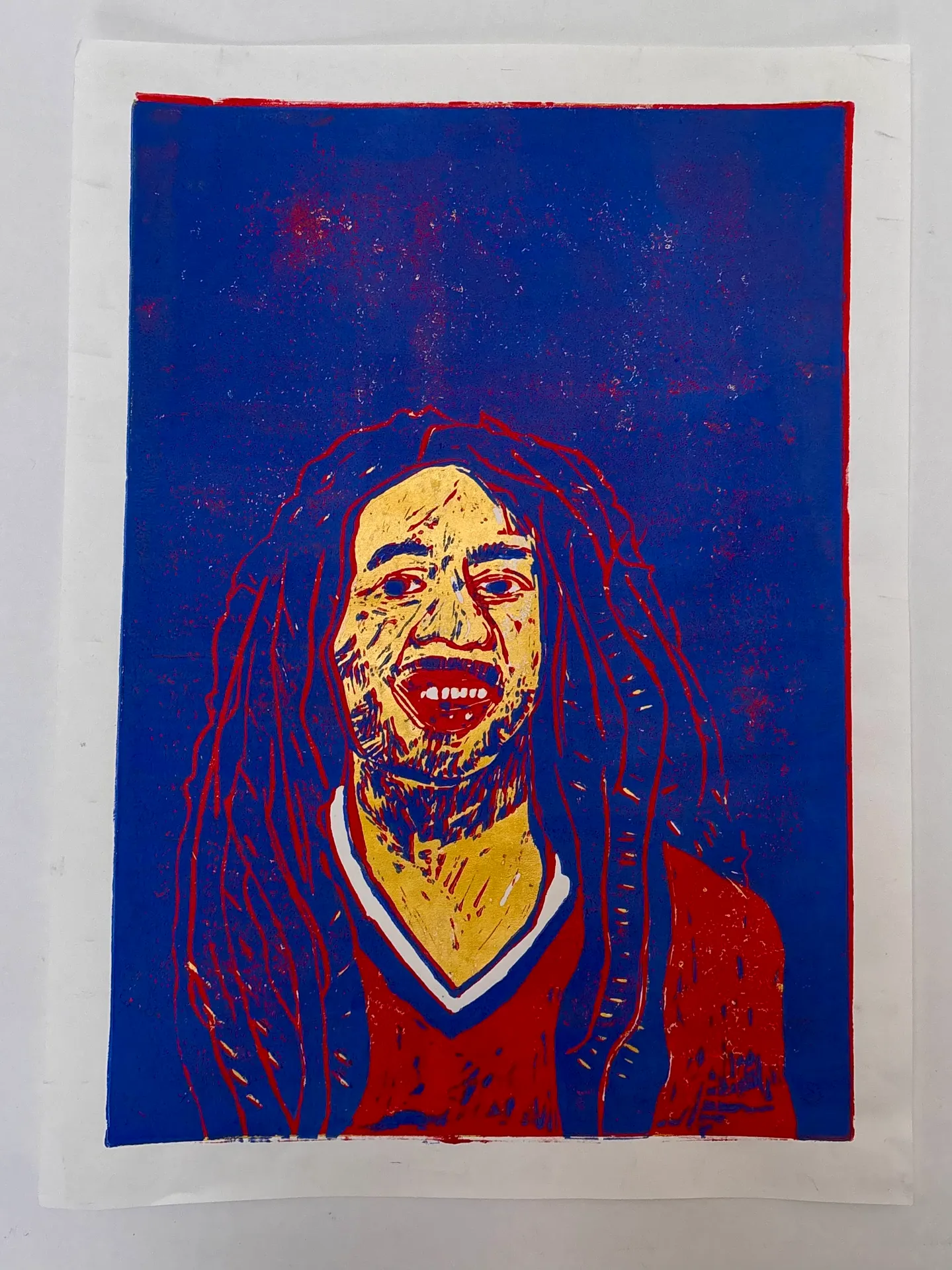 Bob Marley Print BRG
