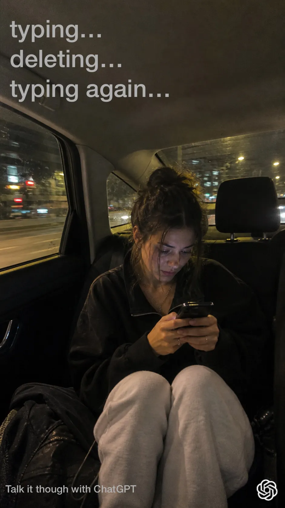 Chatgpt | Before you send that text | Car