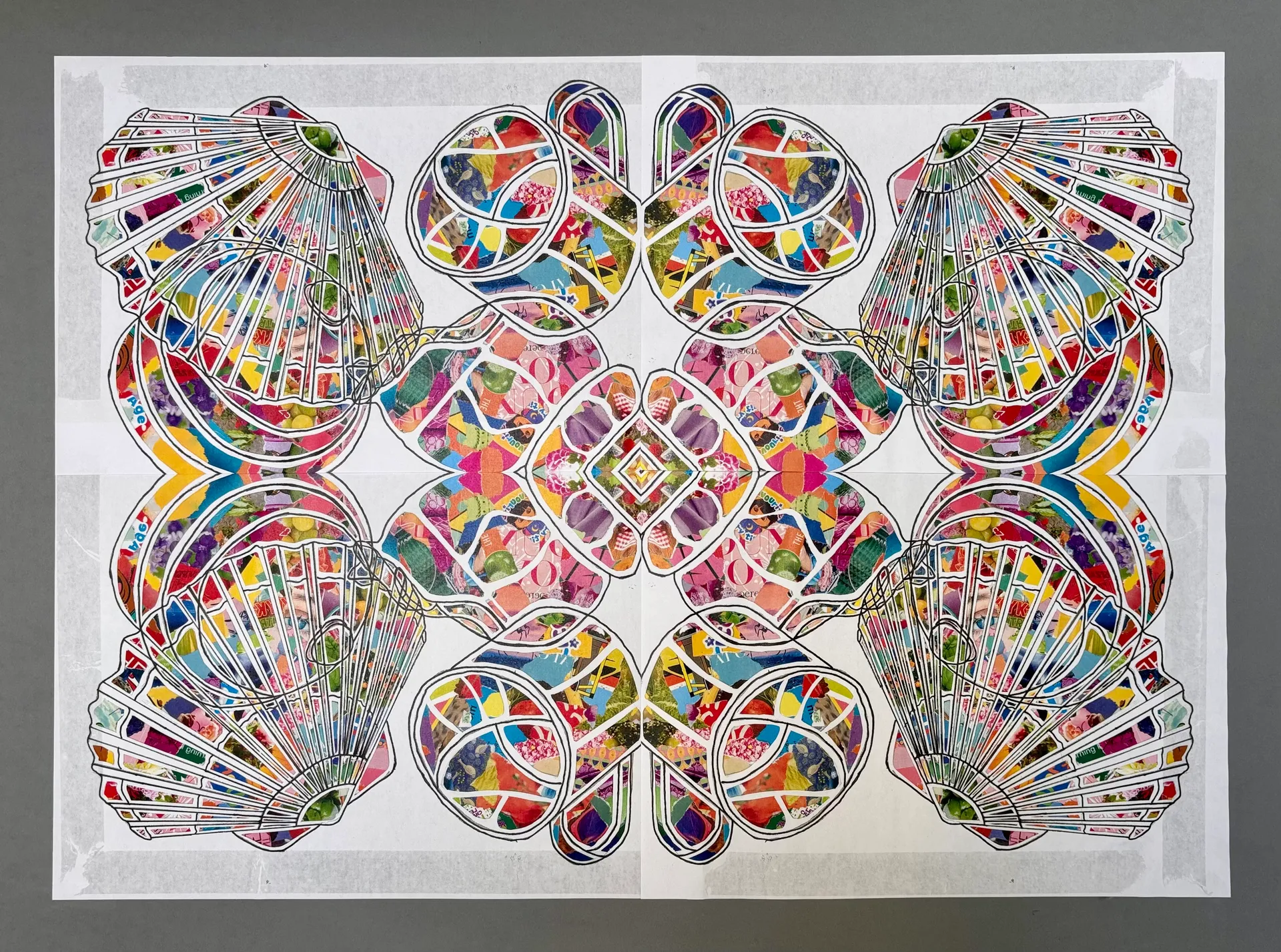 Shell mandala