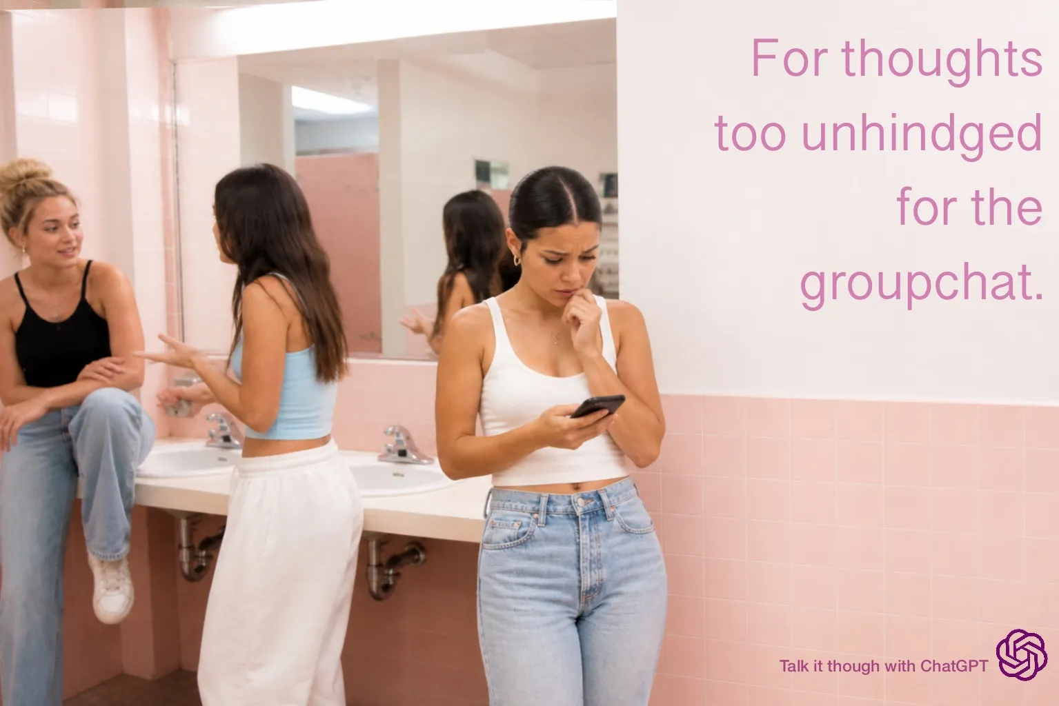 Chatgpt | Before you send that text | Groupchat